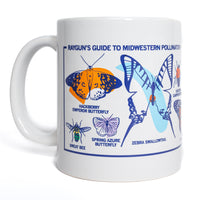 Midwestern Pollinators Full Color Mug - White