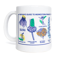 Midwestern Prairie Flowers Full Color Mug - White