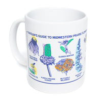Midwestern Prairie Flowers Full Color Mug - White
