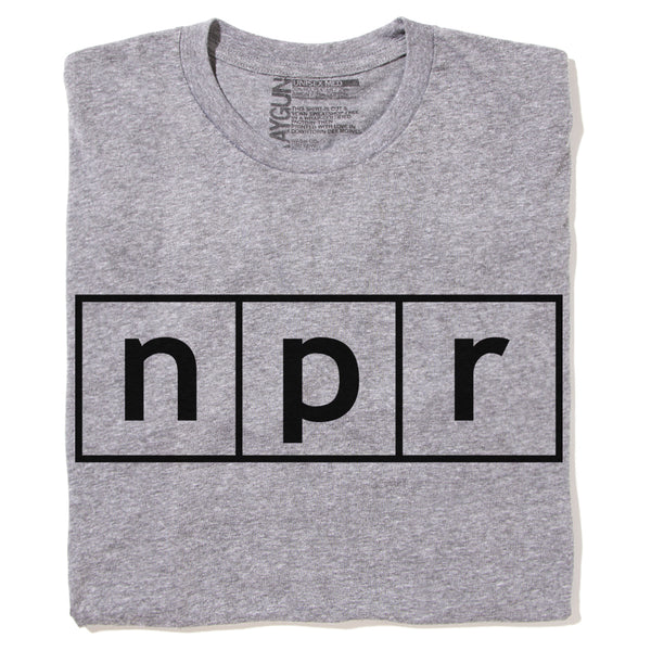 NPR Logo Grey