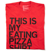 This is my Eating Pizza Shirt Raygun T-Shirt Standard Unisex