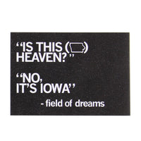 Is This Heaven Text Postcard