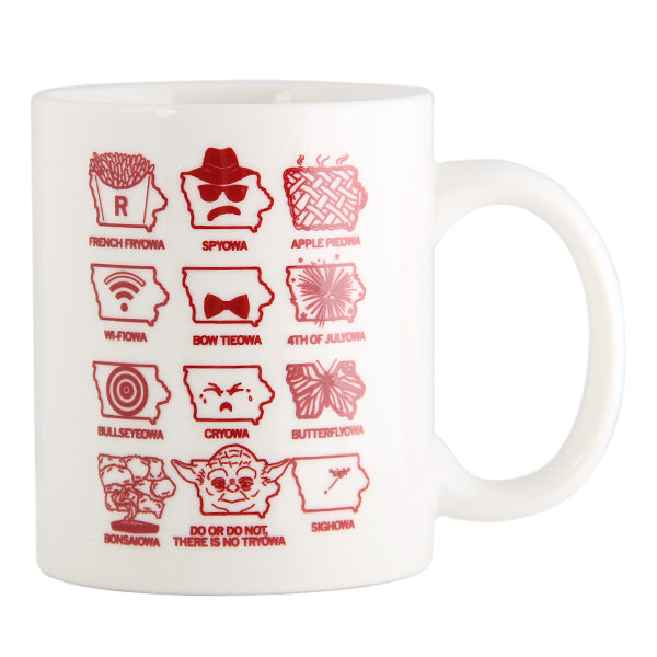 Faces of Iowa Mug