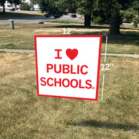 I heart public schools outdoors garden