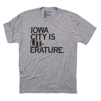 Iowa City is Literature t-shirt standard unisex