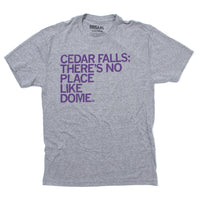 Cedar Falls There's No Place like Dome Raygun T-Shirt Standard Unisex