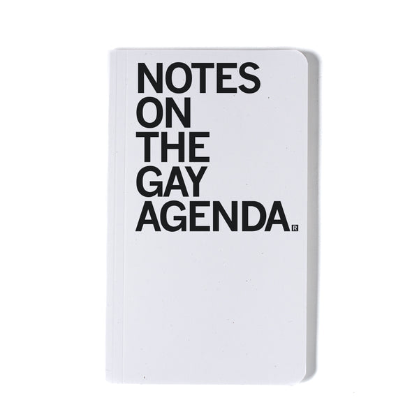 Notes On The Gay Agenda Notebook – RAYGUN
