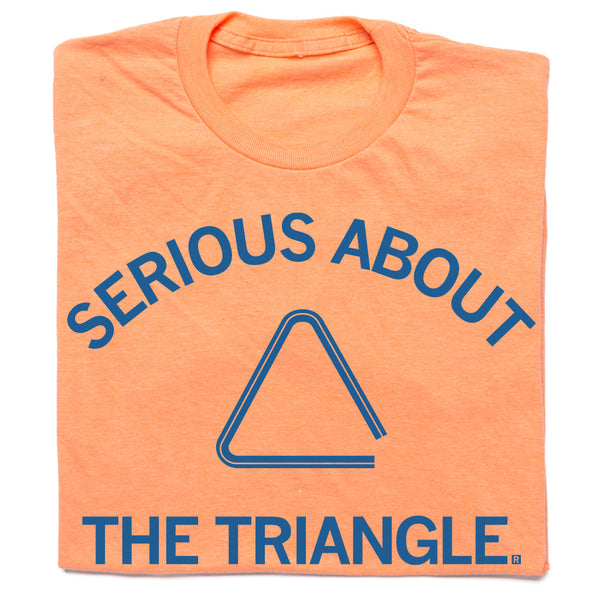 Serious about the triangle t-shirt