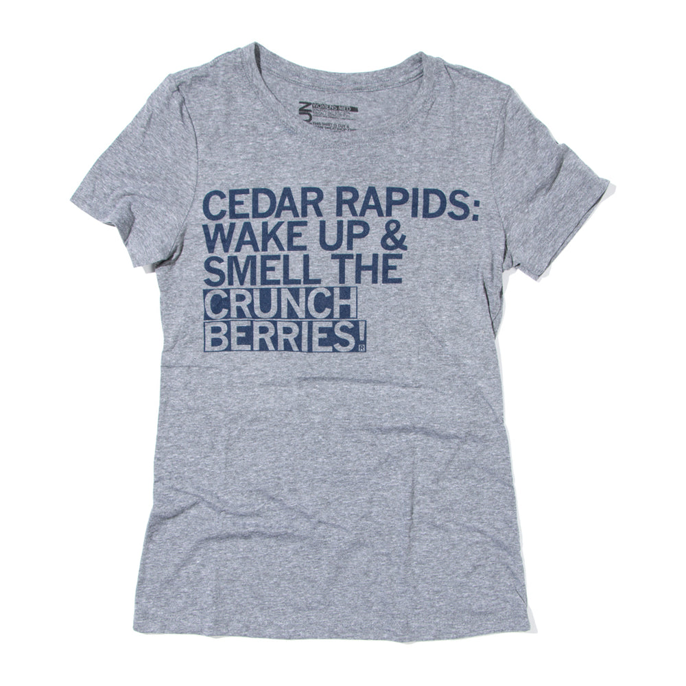 Smell the Crunchberries Inverted Raygun T-Shirt Snug Womens