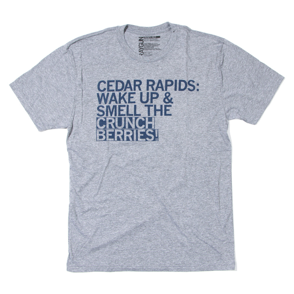 Smell the Crunchberries Inverted Raygun T-Shirt Standard Unisex