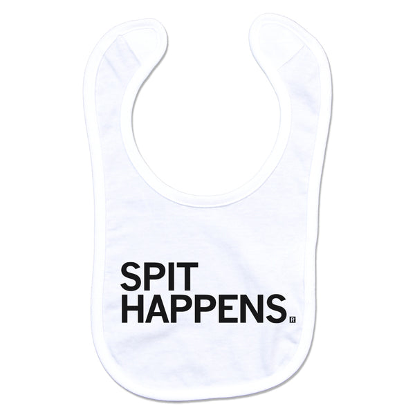 Spit Happens Baby Bib