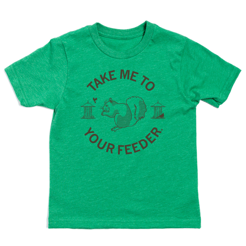 Take Me To Your Feeder Squirrel Kids