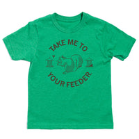 Take Me To Your Feeder Squirrel Kids