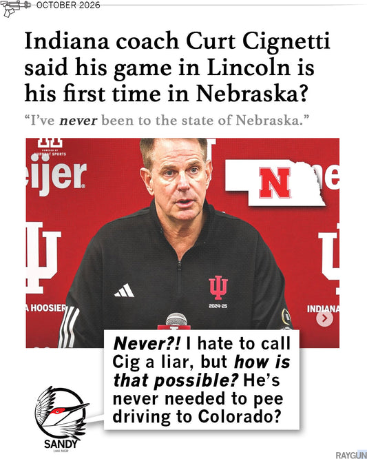 Curt Cignetti Has Never Been to Nebraska?!
