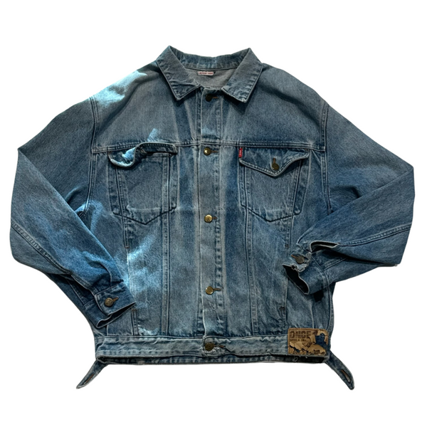 Vintage, Vintage Jacket, Denim, Denim Jacket, Affolter, basketball, wb, NIL, Women's basketball