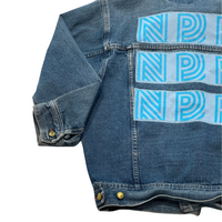 Vintage Jacket, NPR, Denim, Denim Jacket, National Public Radio, NPR Jacket
