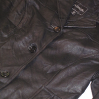OUTBROOK LEATHER BLAZER VINTAGE JACKET
