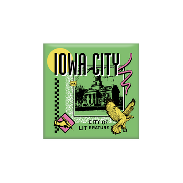90's Iowa City Magnet