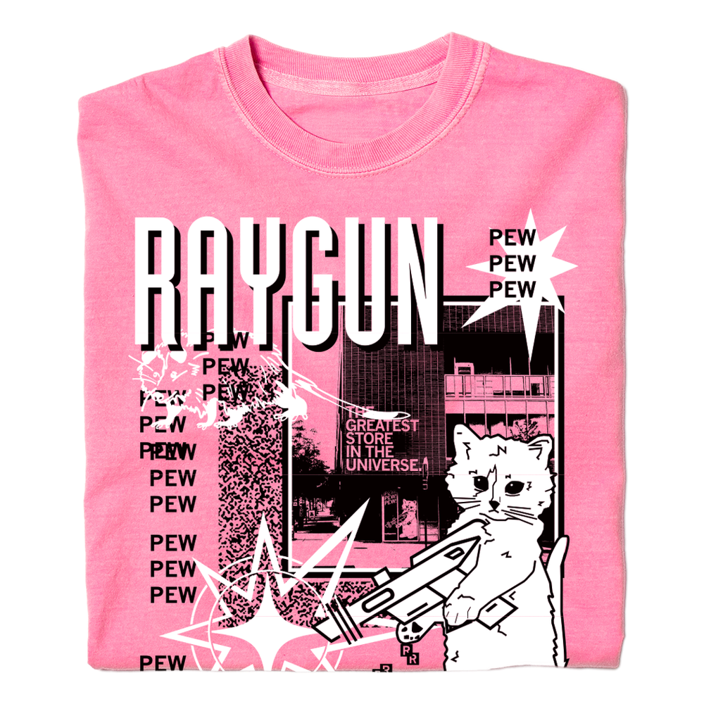 90's RAYGUN Heavyweight Pink