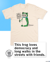 ANTIFA Frog Gary