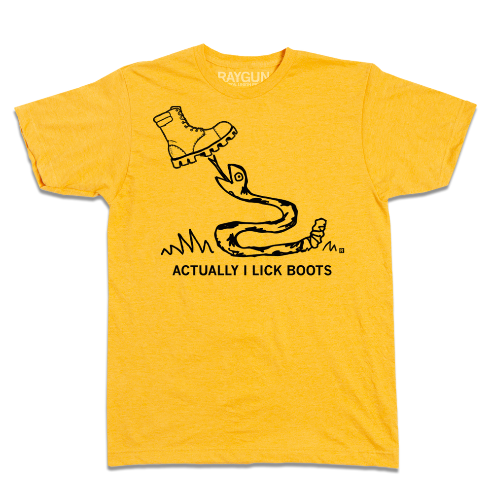 Actually I Lick Boots