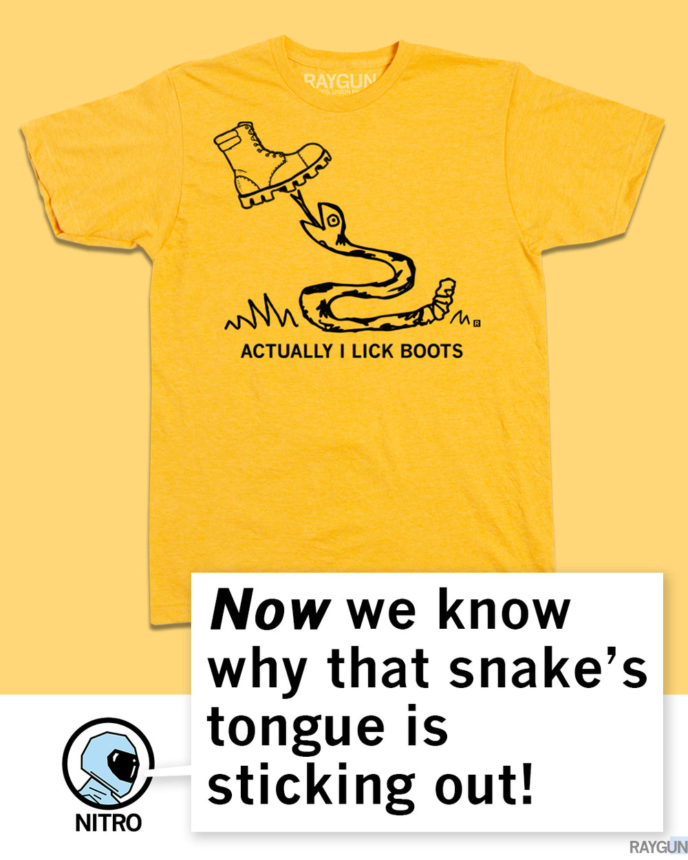 Actually I Lick Boots