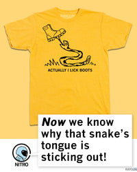 Actually I Lick Boots