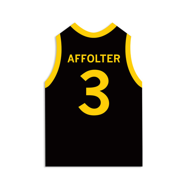 Sydney Affolter 3 Jersey Die-Cut Sticker