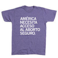 America Needs Access to Safe Abortion Spanish