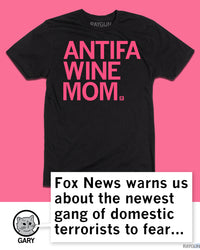 ANTIFA Wine Mom