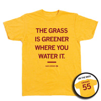 Grass Is Greener Audi Crooks Quote Gold