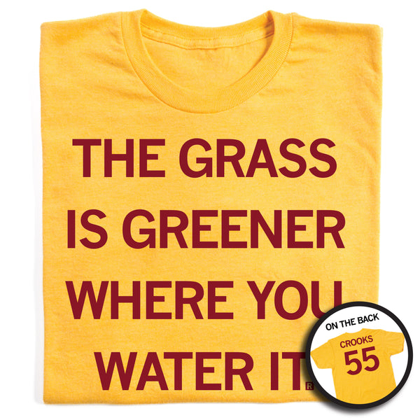 Grass Is Greener Audi Crooks Quote Gold