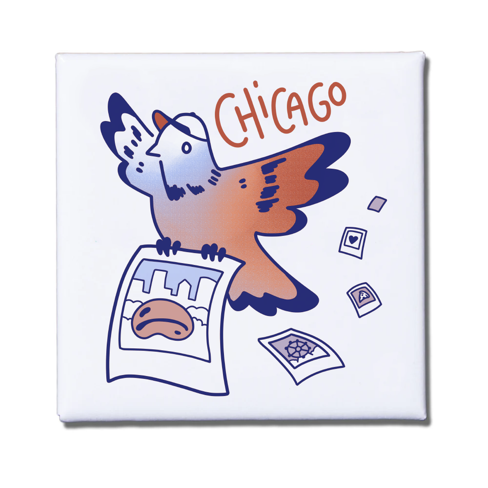 Avi Matzo X RAYGUN: Polaroid Magnet