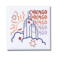 Avi Matzo X RAYGUN: Sun Tower Magnet
