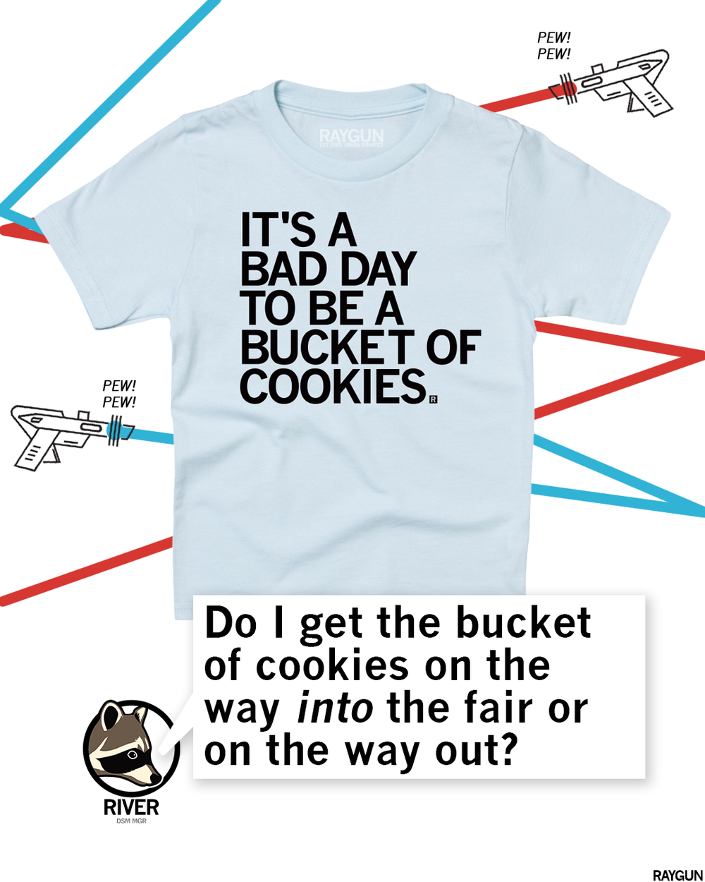 Bad Day to be a Bucket of Cookies Kids