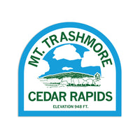 Mt. Trashmore CR sticker