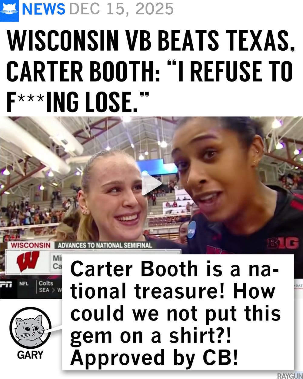 I Refuse to F-ing Lose