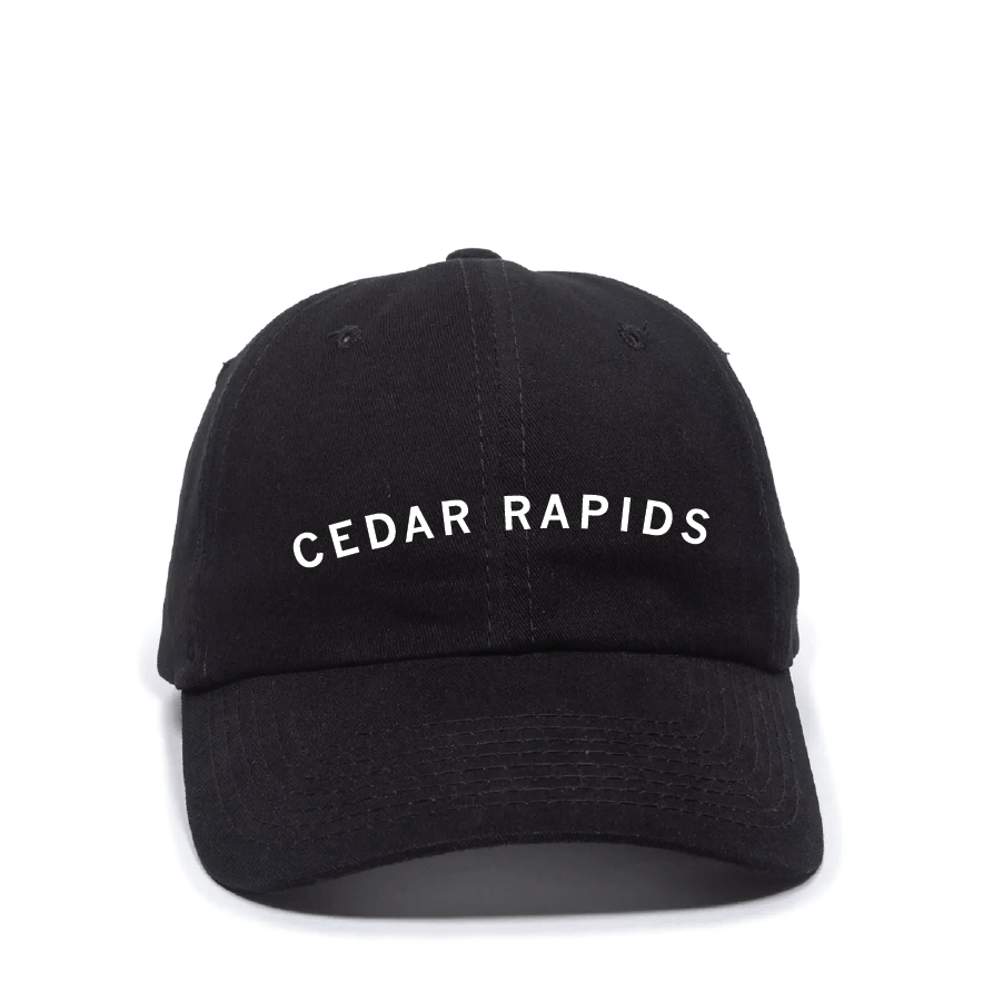 Cedar Rapids Curved Logo Dad Hat