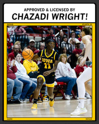 Chazadi Wright Max Collegiate Die-Cut Sticker
