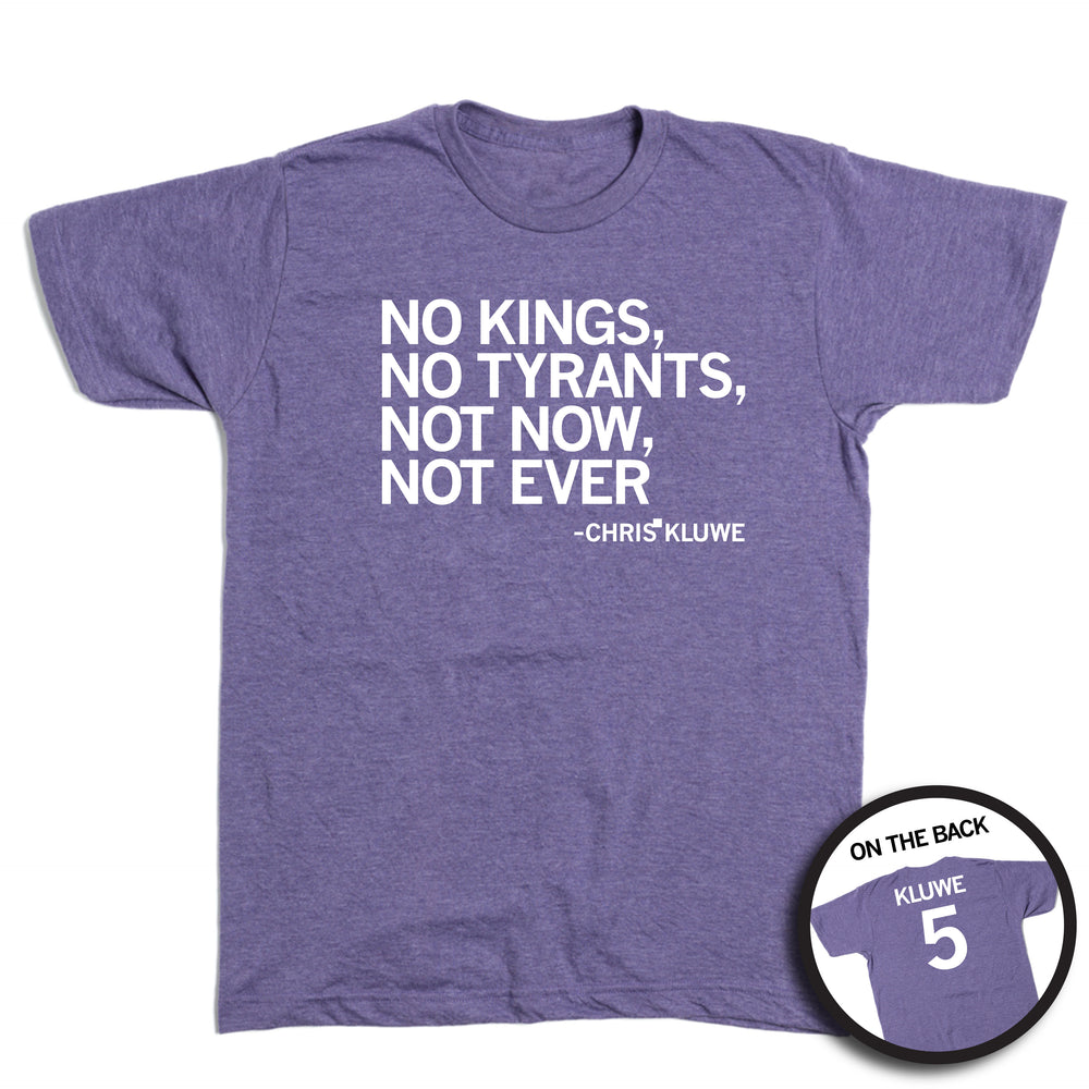 No Kings No Tyrants Purple