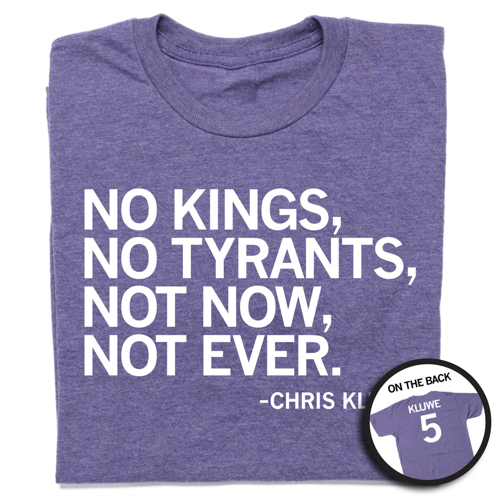 No Kings No Tyrants Purple