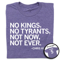 No Kings No Tyrants Purple