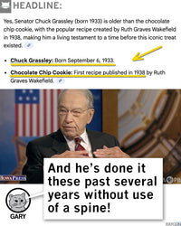 Grassley: Older Chocolate Chip Cookie