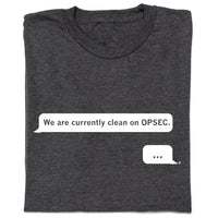 Clean on OPSEC