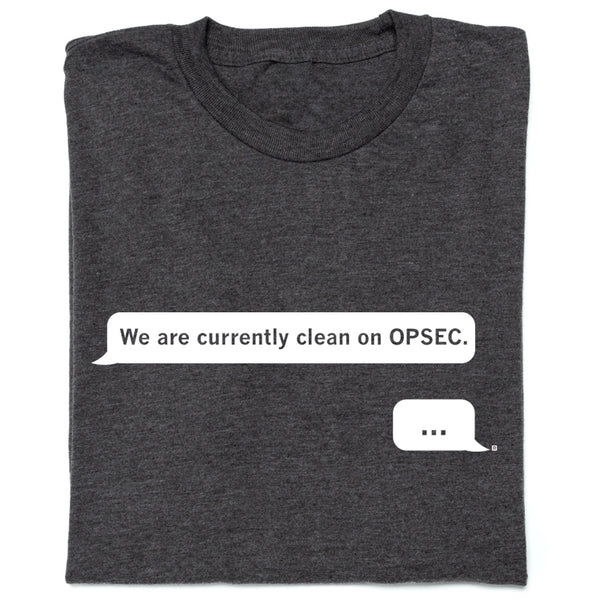 Clean on OPSEC