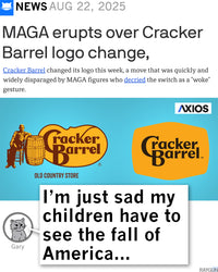 Cracker Barrel Too Woke