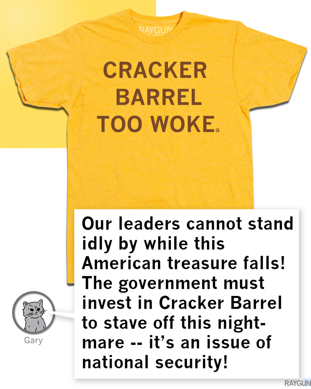Cracker Barrel Too Woke