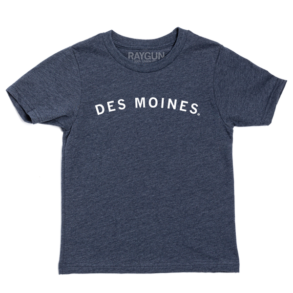 Des Moines Curved Logo Kids