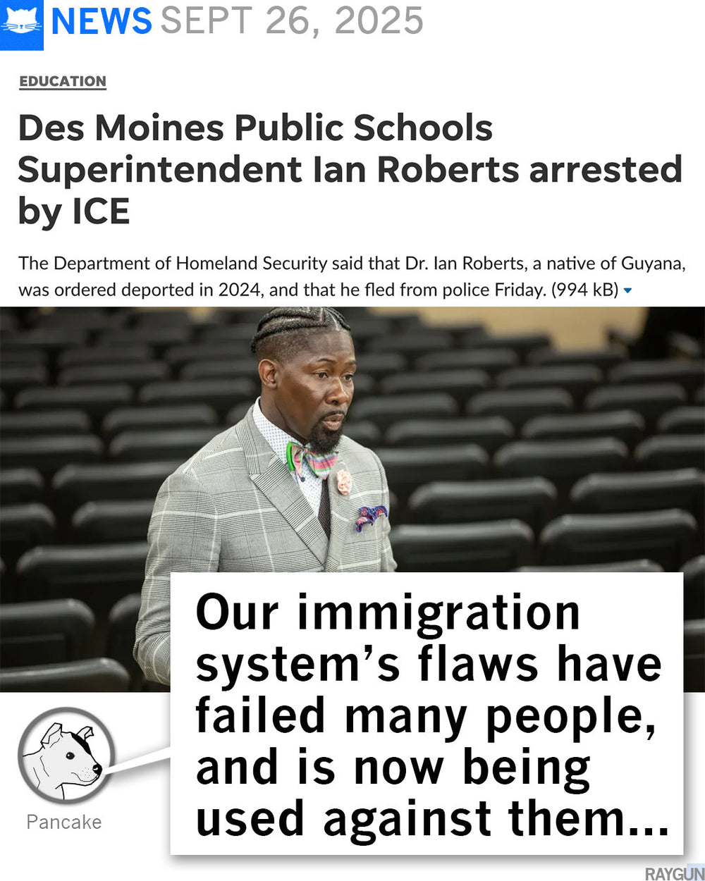 ICE Abducted Our Superintendent
