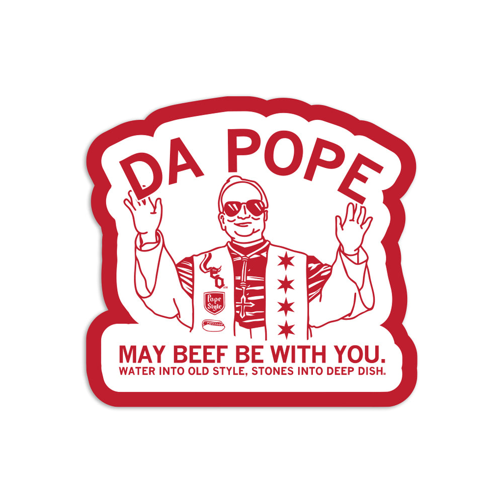 Da Pope Die-Cut Sticker